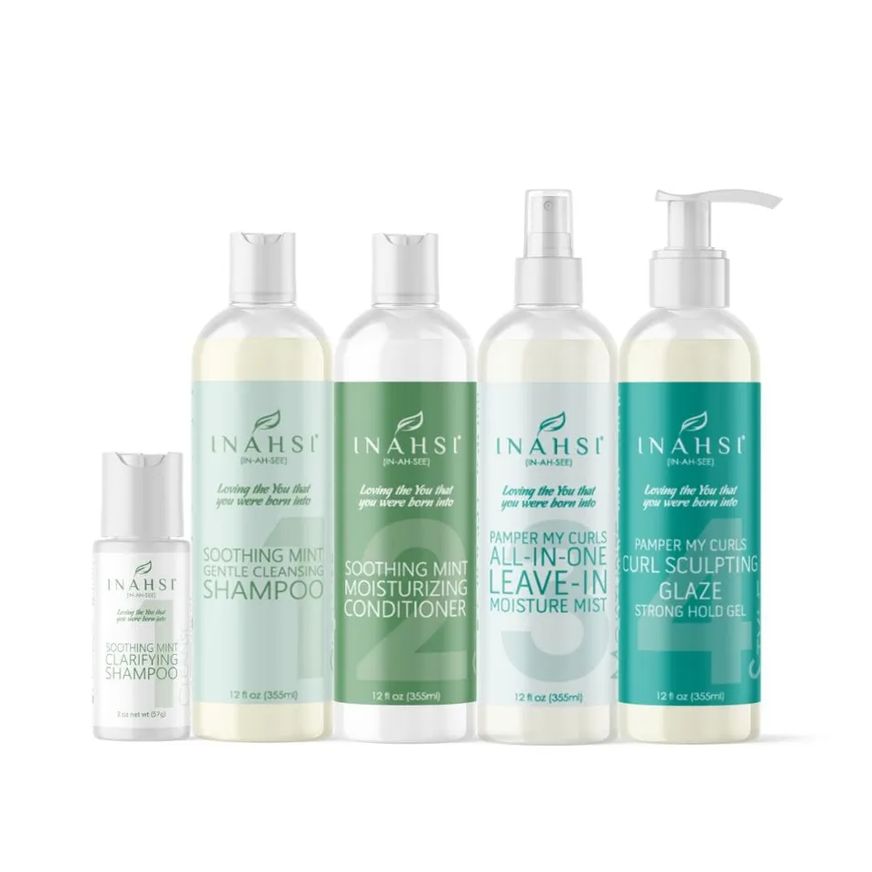 Inahsi Bundles Kit Content Creator per Capelli Ricci