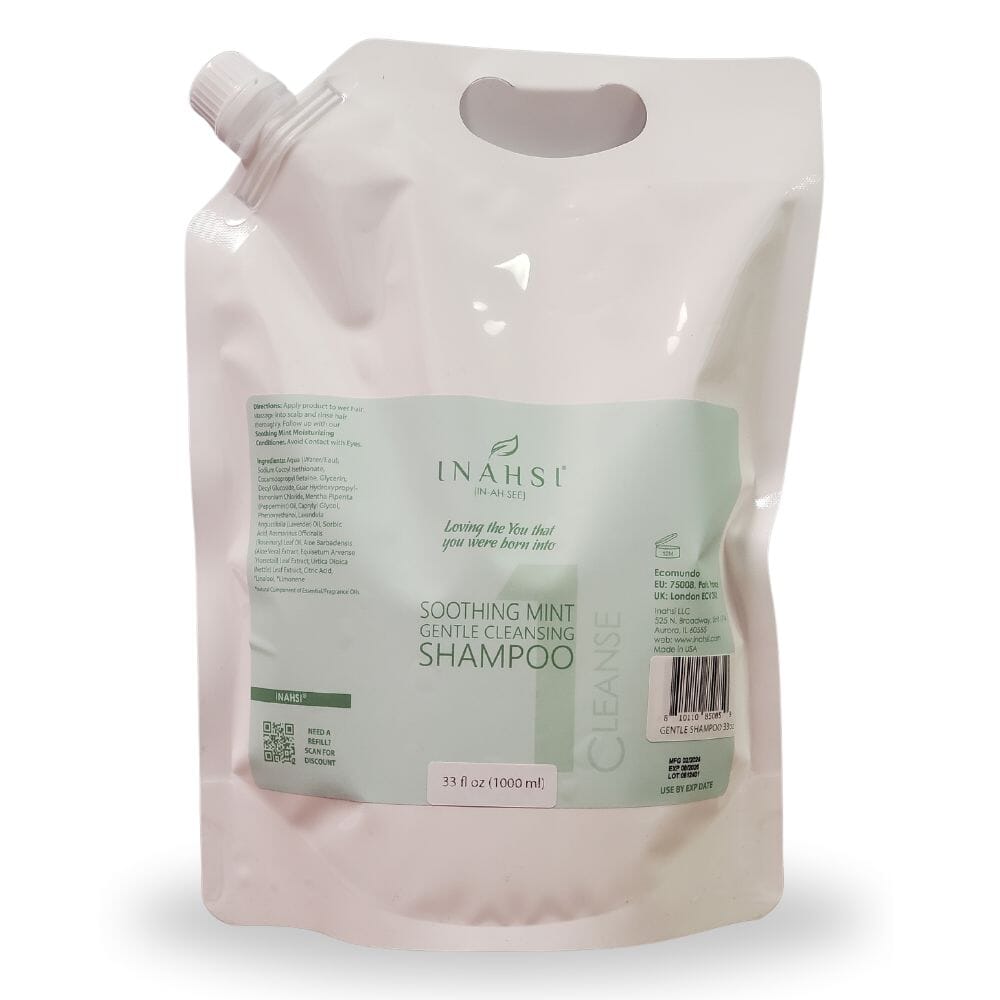 Inahsi Soothing Mint Shampoo delicato menta cassa ingrosso