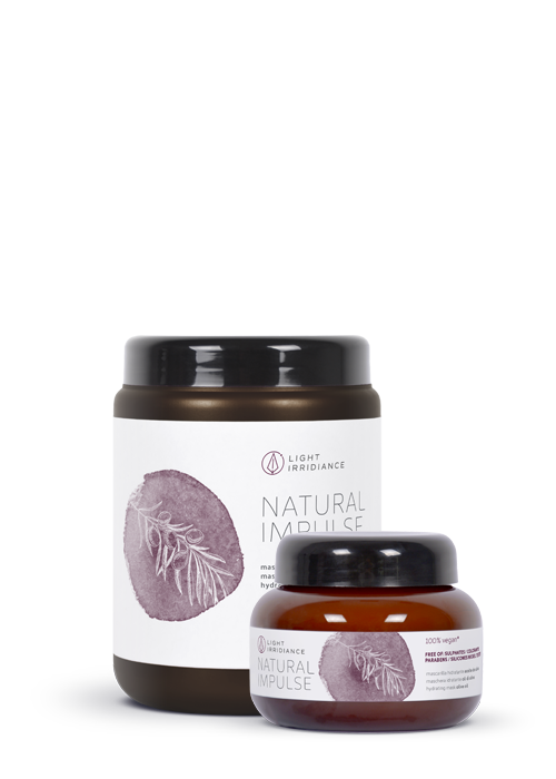 Light Irridiance Natural Impulse maschera olio oliva idratante
