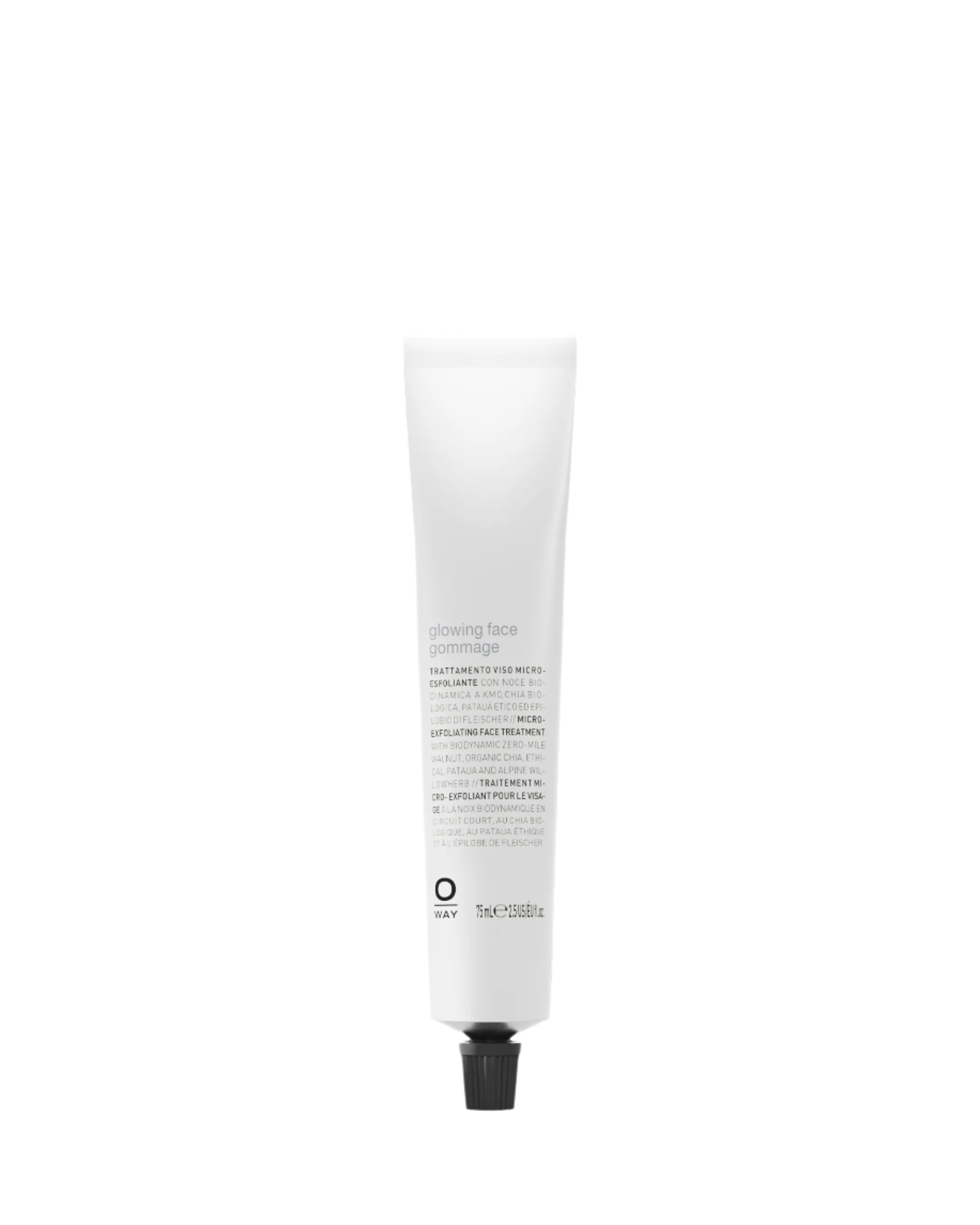 O-Way Skin Care Glowing Face Gommage viso illuminante