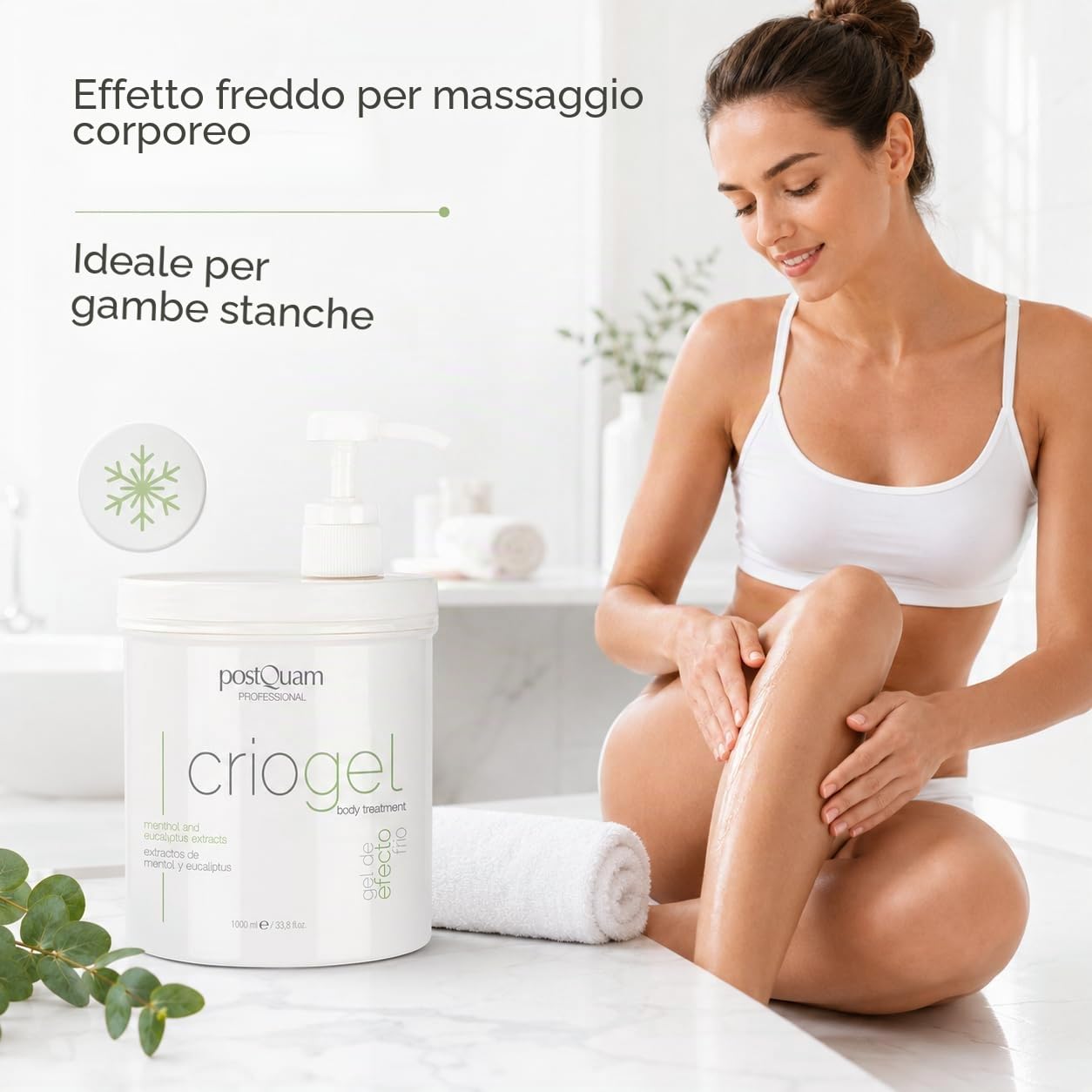 Postquam Sculpt criogel corpo 1 l effetto freddo