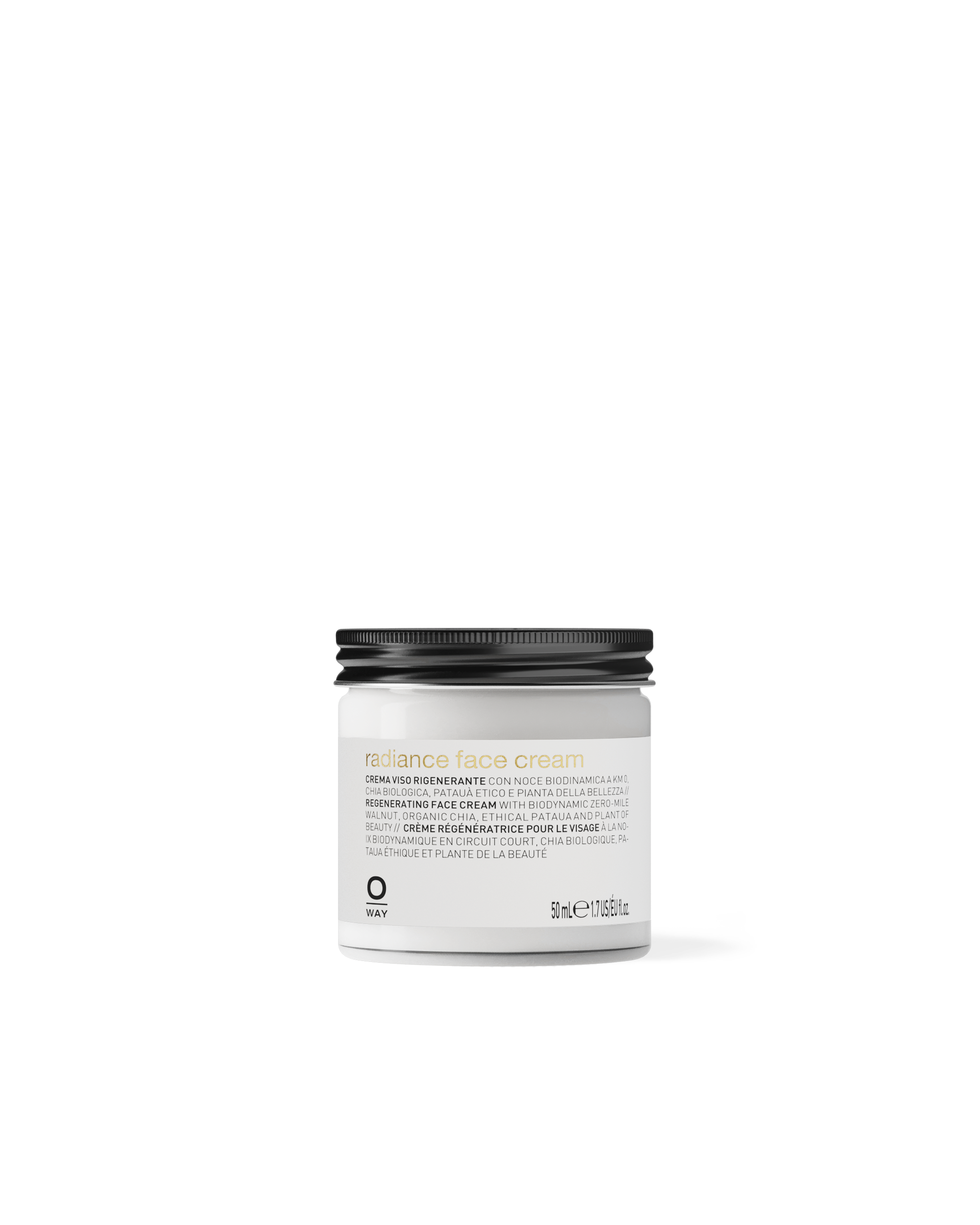 O-Way Skin Care Radiance Face Cream crema viso rigenerante