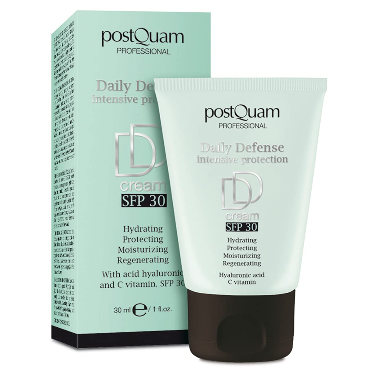 Postquam Trucco DD Cream Viso 30ml Pelle Chiara Ialuronico