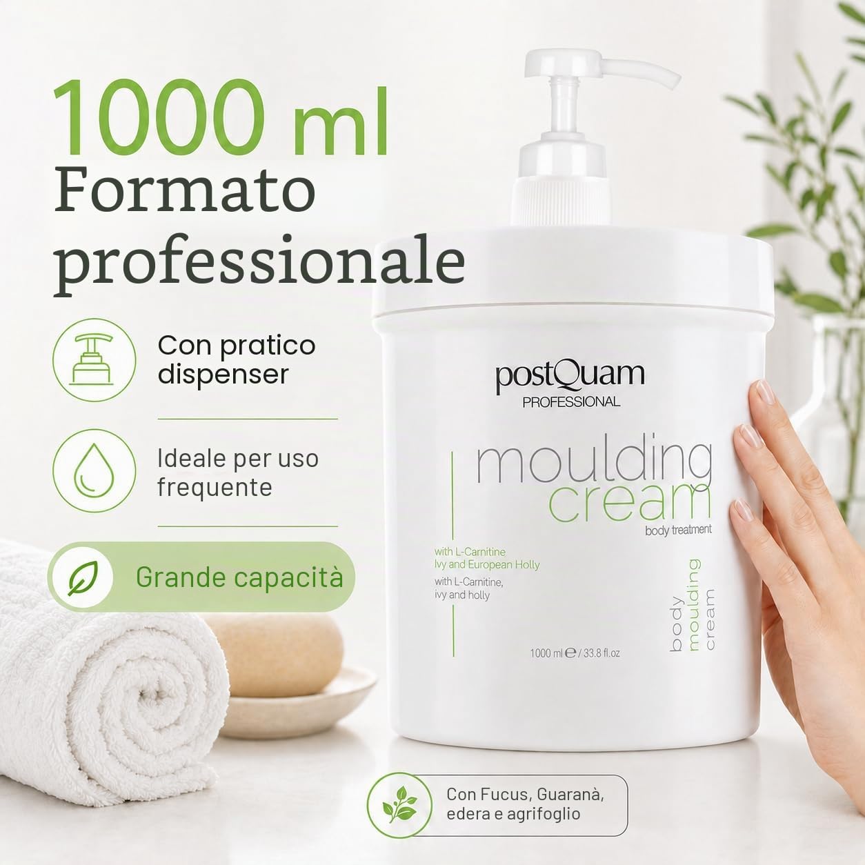 Postquam Sculpt Crema Corpo Modellante 1000 ml Caffeina