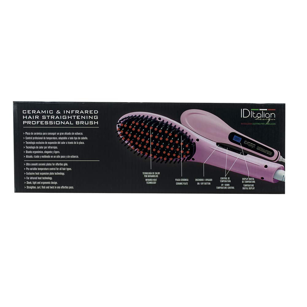Postquam Iditalian Ceramic Infrared Brush 50W spazzola rosa