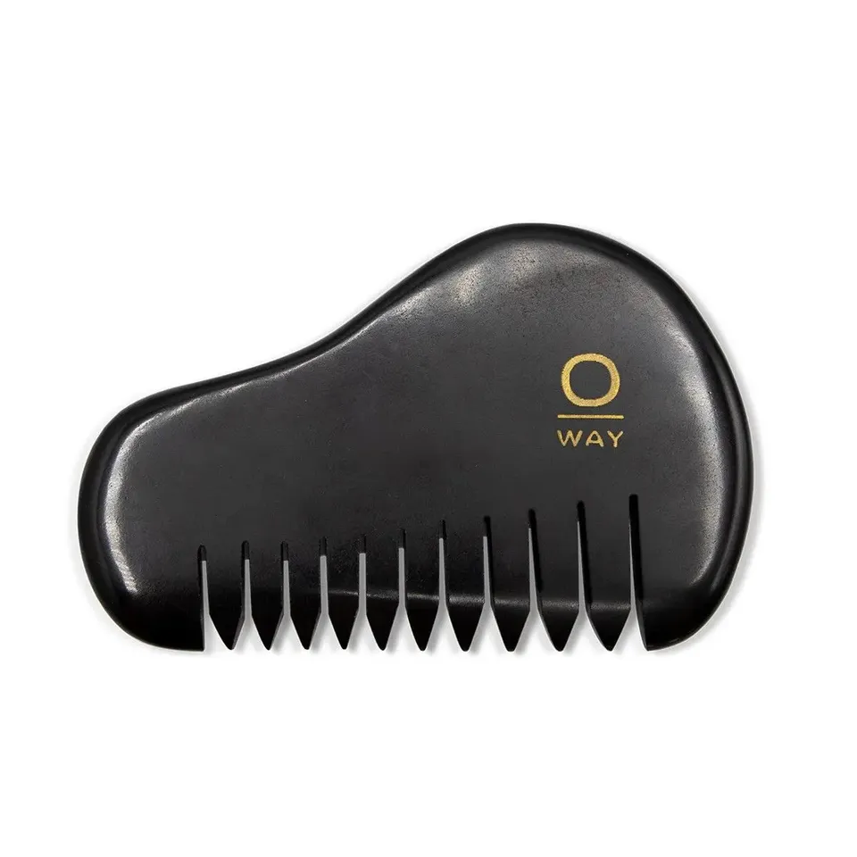 O-Way Artigiano Home Volcanic Comb Pettine Ossidiana Nera