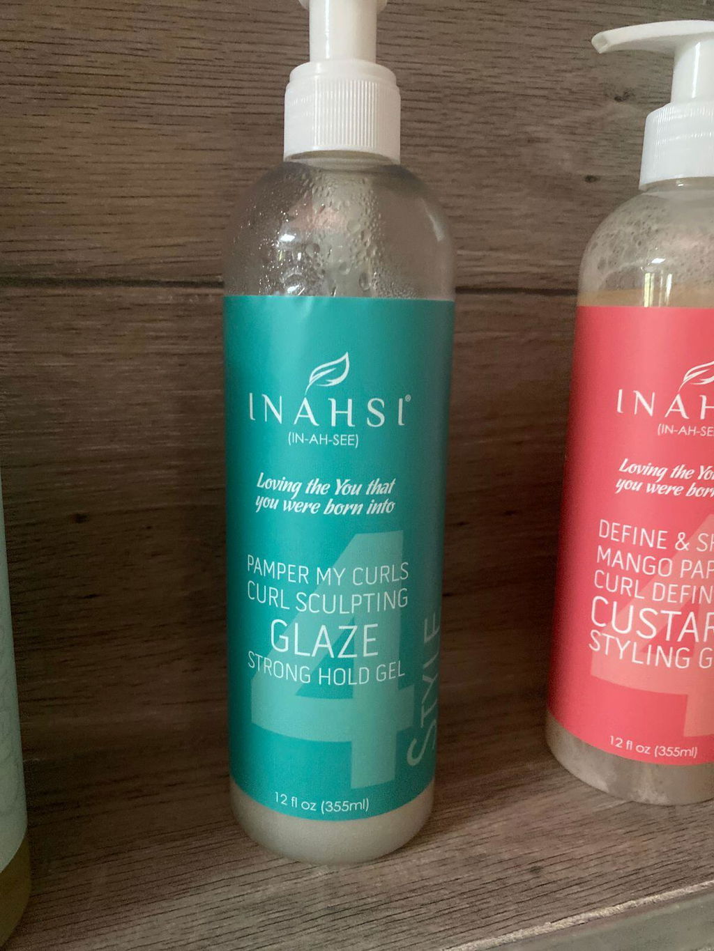 Inahsi Pamper My Curls Curl Sculpting Glaze gel ricci 2oz tenuta forte