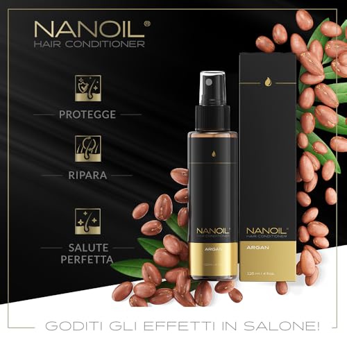 Nanoil Argan Hair Conditioner balsamo capelli bifase 125ml argan