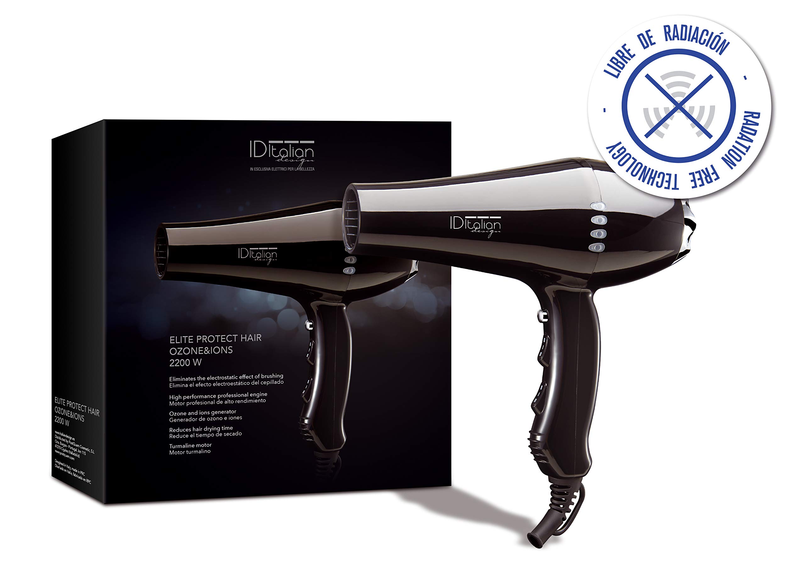 Postquam Elite Protect phon capelli ionico 2200W ozono
