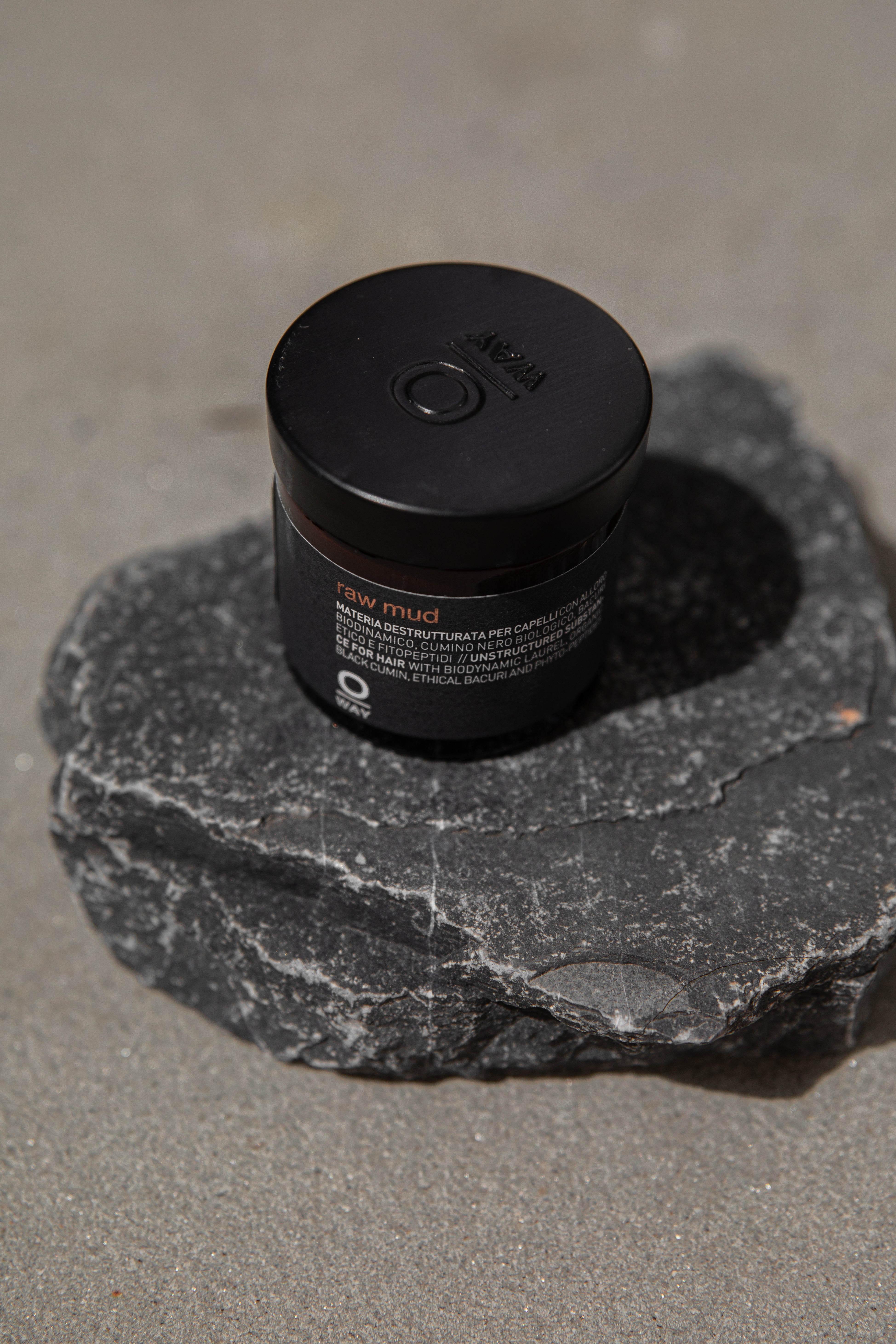 O-Way Body Care Raw Mud pasta capelli modellante