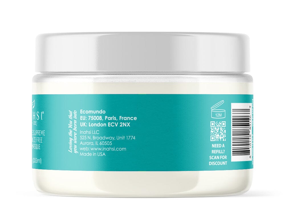 Inahsi Moisture Supreme Masque maschera ricci senza profumo 2oz