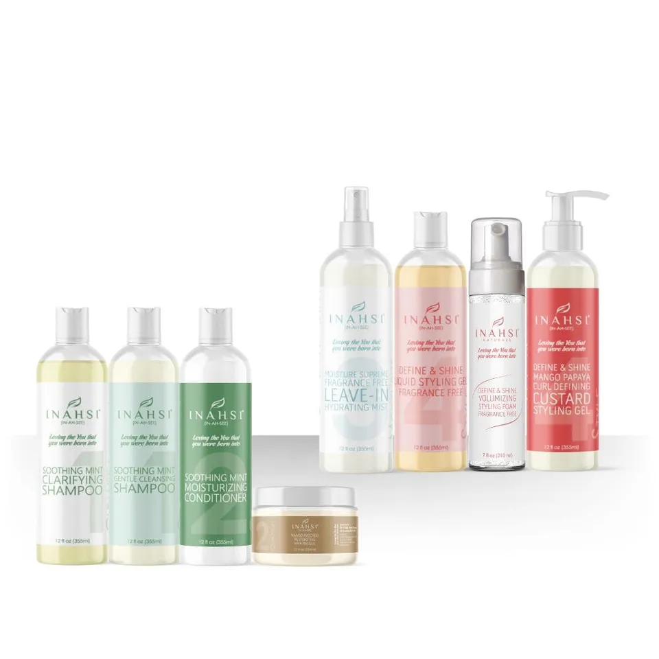 Inahsi Bundles Wavy-Curly Holiday Collection kit capelli antifrizz