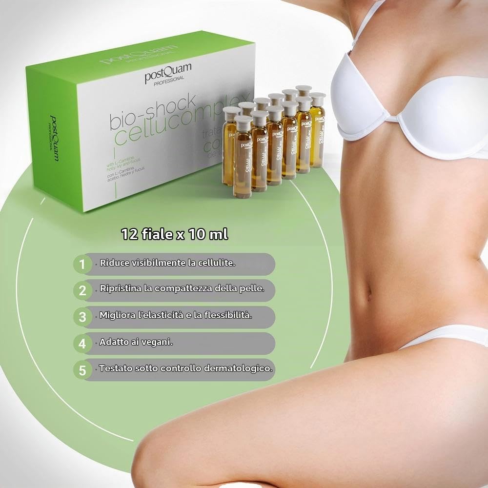 Postquam Sculpt Fiale Anticellulite Corpo Rassodanti 12x10 ml
