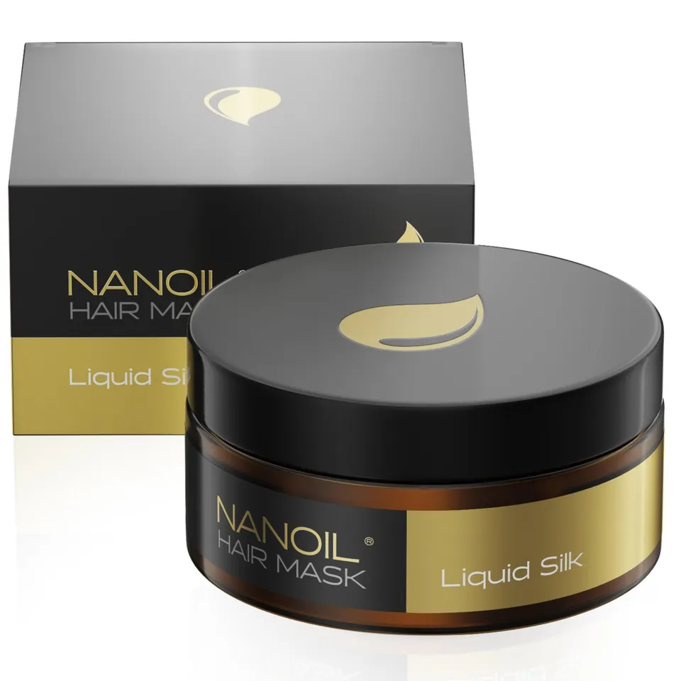 Nanoil Liquid Silk Maschera Capelli 300ml Seta Liquida