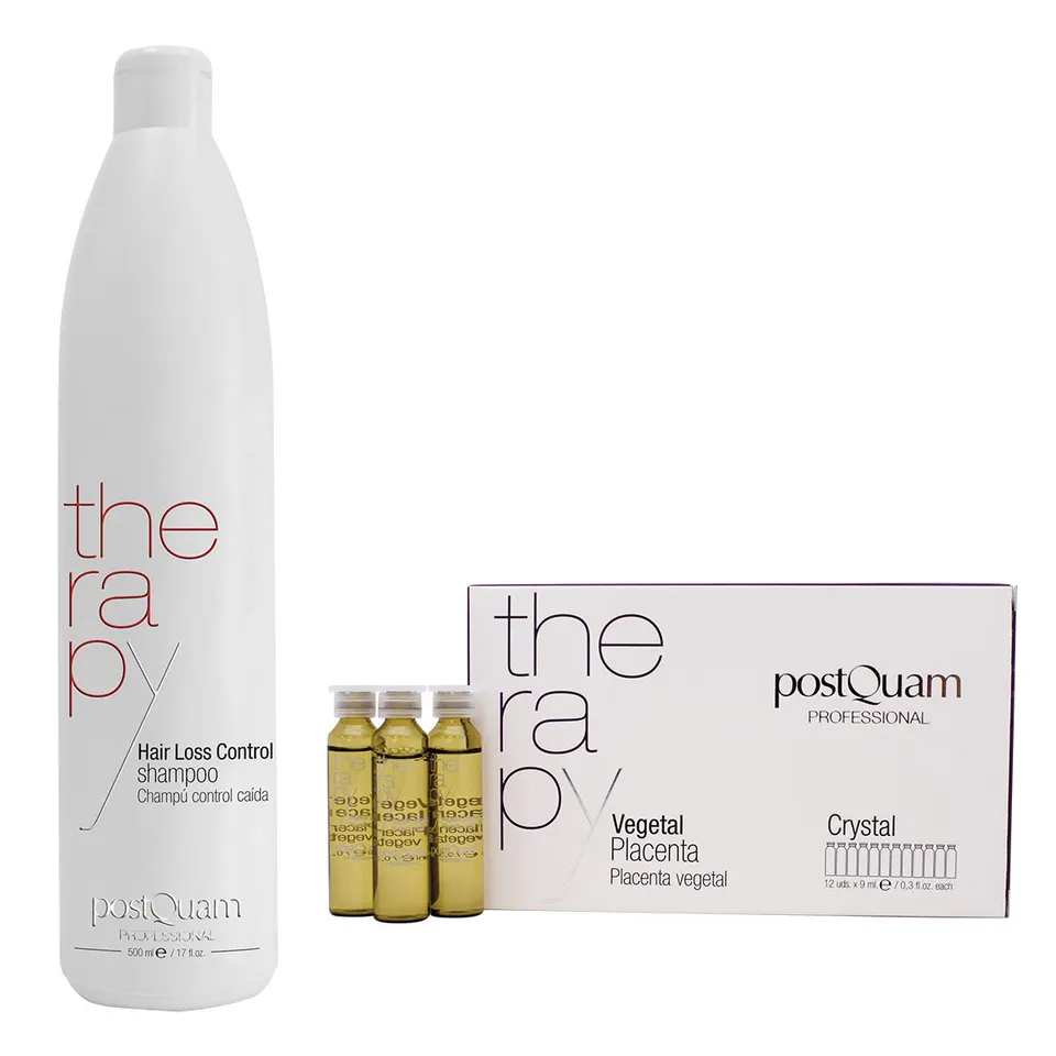 Postquam Tratamento Kit Anticaduta Fiale Placenta + Shampoo 500 ml