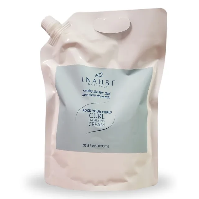 Inahsi Rock Your Curls Curl Enhancing Cream crema ricci 33oz morbidi