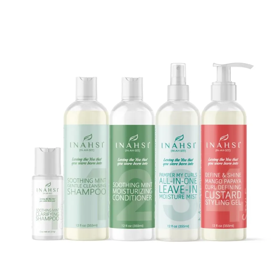 Inahsi Bundles kit capelli mossi Wavy 4 step routine