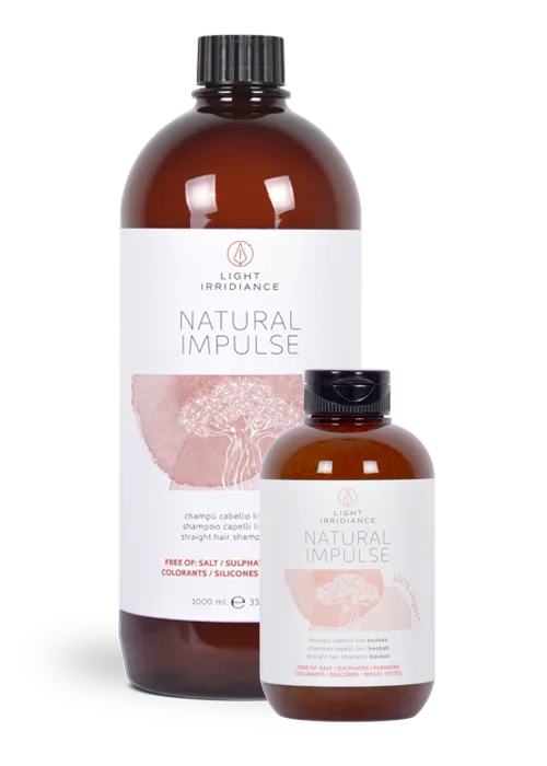 Light Irridiance Natural Impulse Baobab shampoo capelli lisci