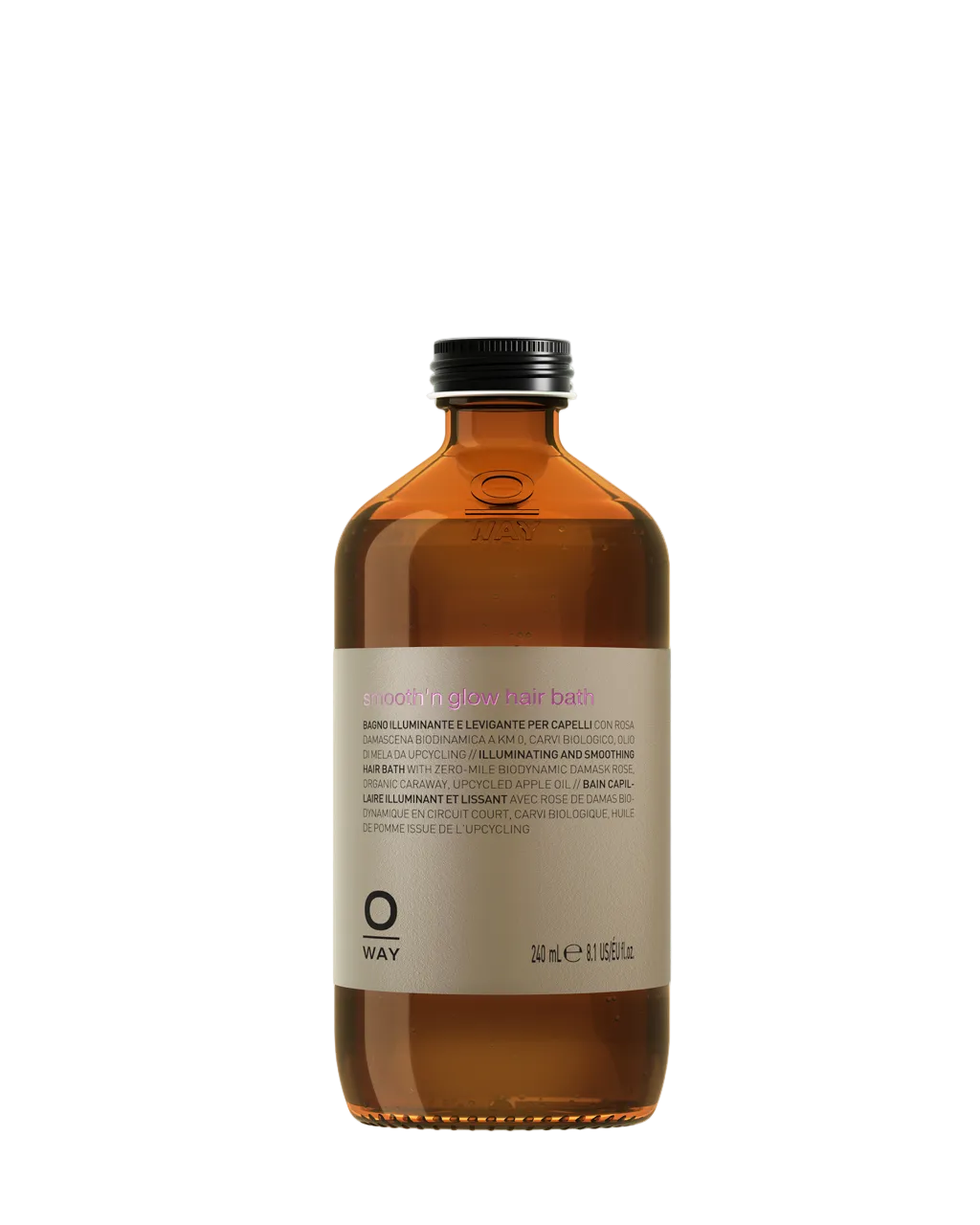 O-Way Hair Care Smooth'n Glow bagno capelli illuminante