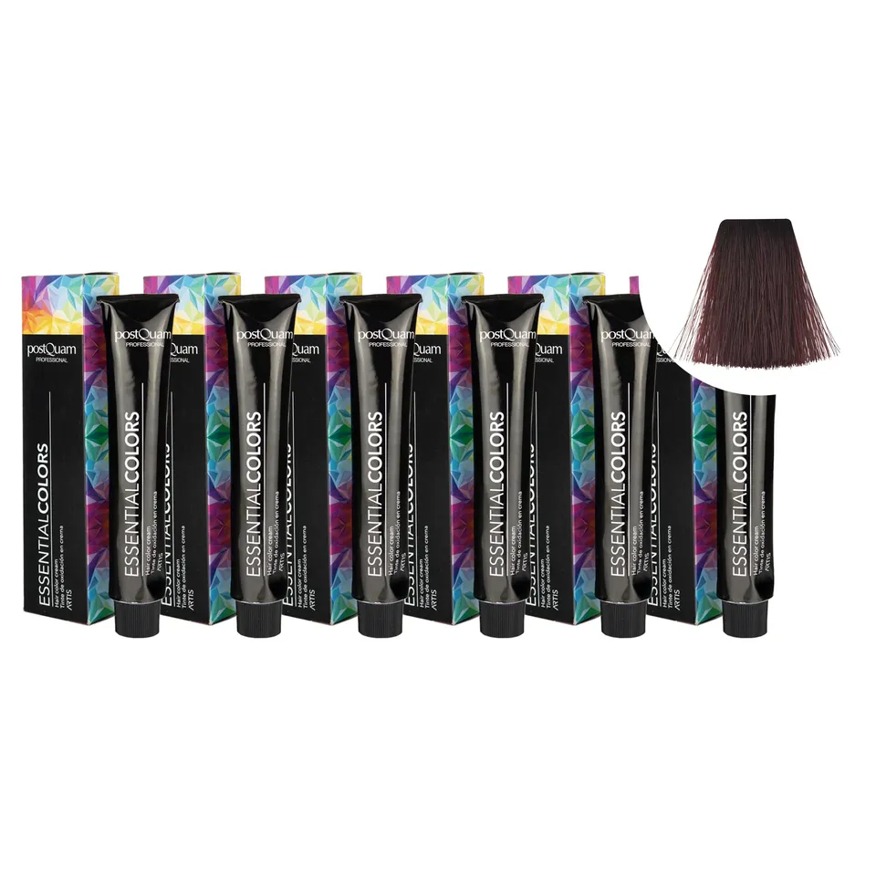Postquam Tinta N.5.56 tinta capelli castano chiaro bordeaux