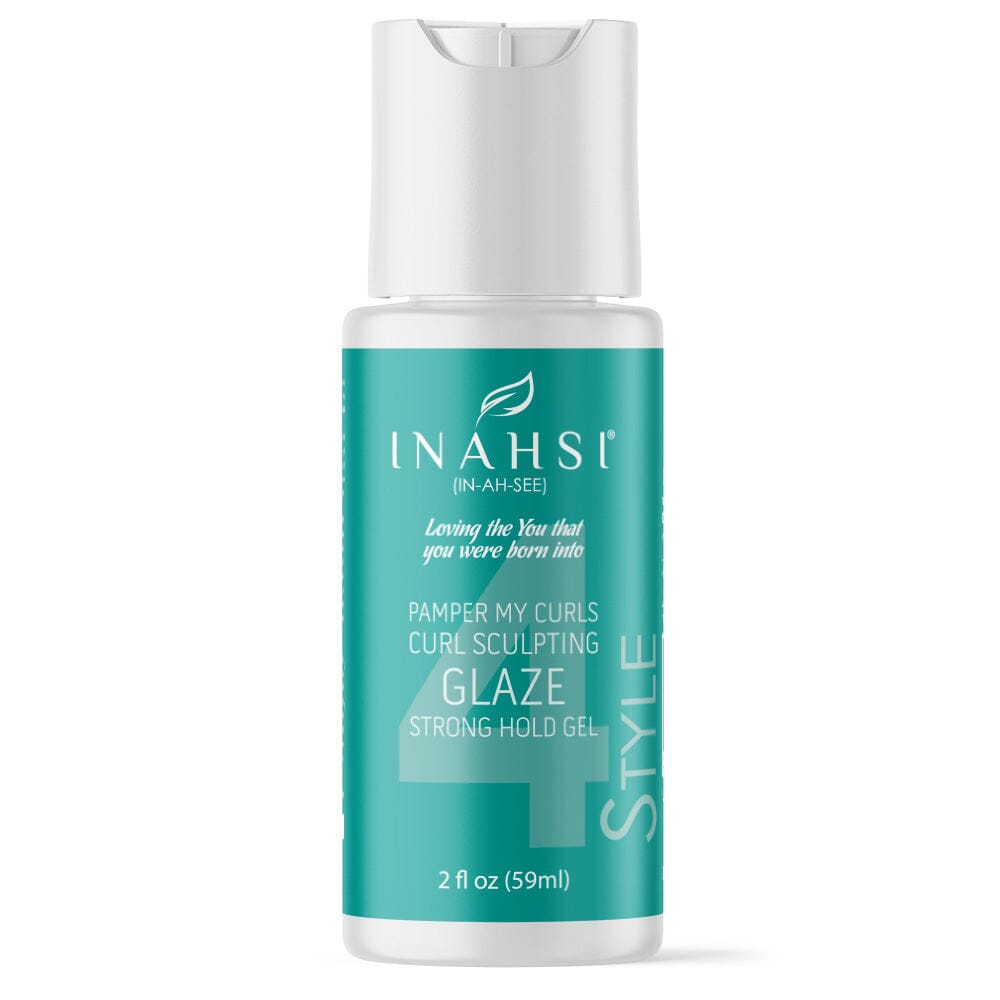 Inahsi Pamper My Curls Curl Sculpting Glaze gel forte 12oz