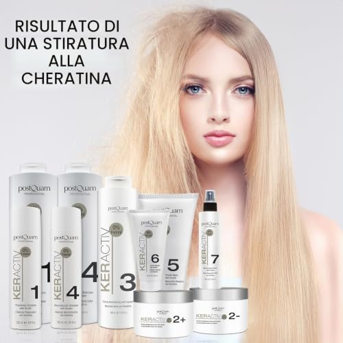 Postquam Keractiv Shampoo Cheratina Ricostruttivo 1000 ml