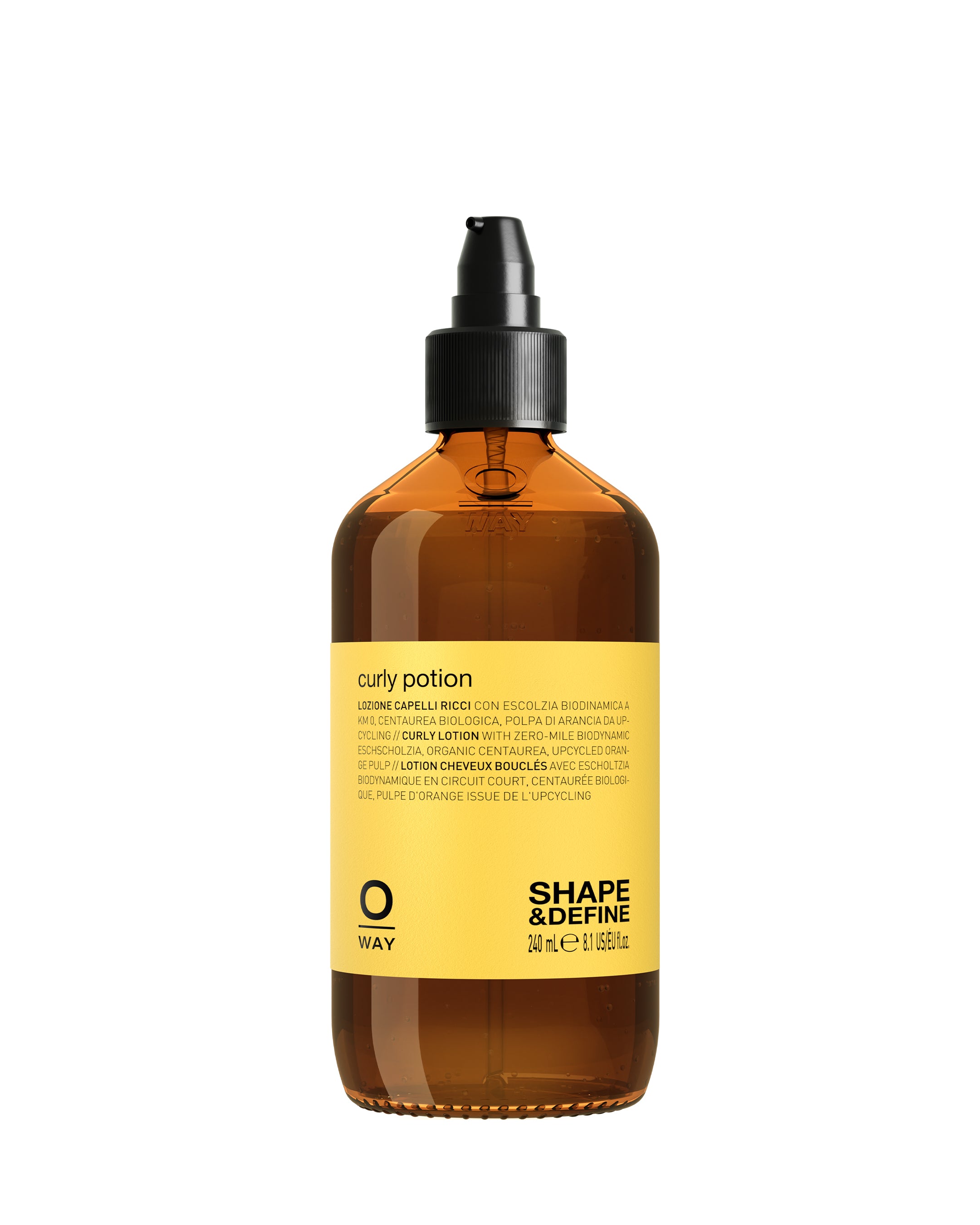 O-Way Curly Potion lozione capelli ricci definizione