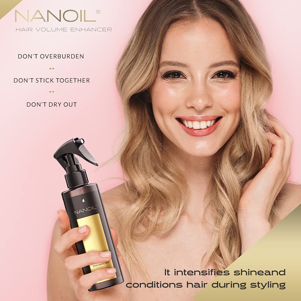 Nanoil Styling Spray Termoprotettore 200 ml proteine seta