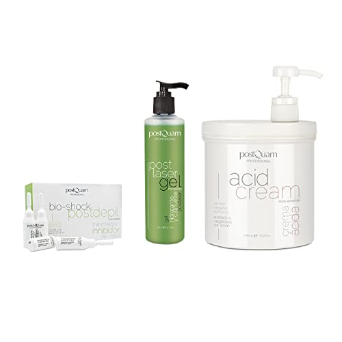Postquam Kit Post Depilazione crema acida 1000 ml aloe