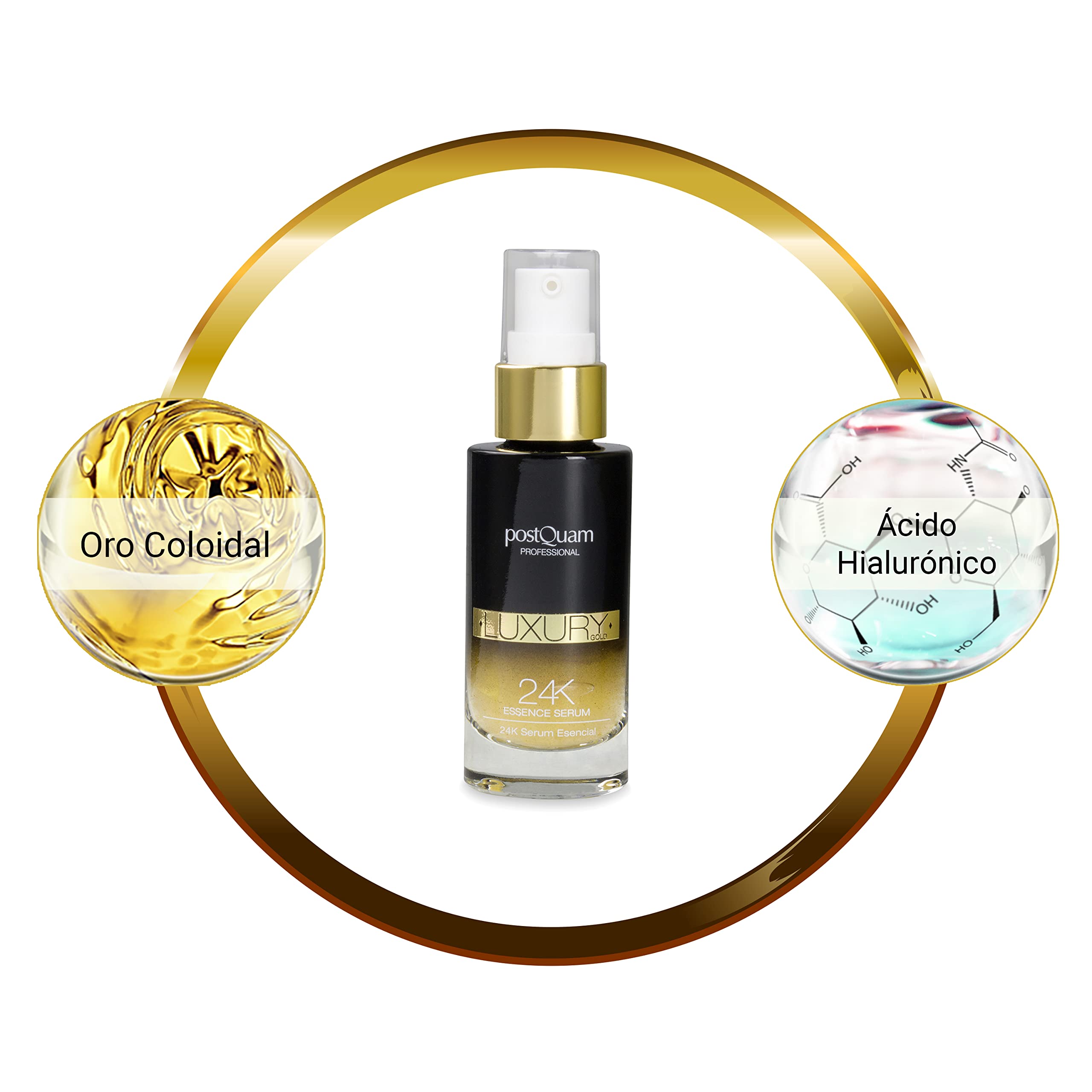Postquam Luxury Gold Siero 24K Essence viso oro 30 ml