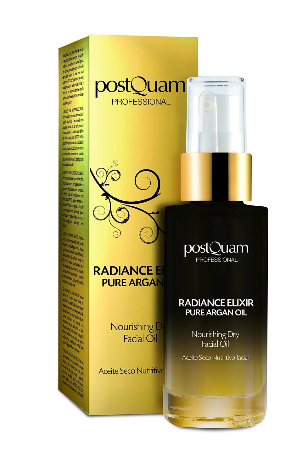 Postquam Faciale olio viso argan 30 ml nutriente
