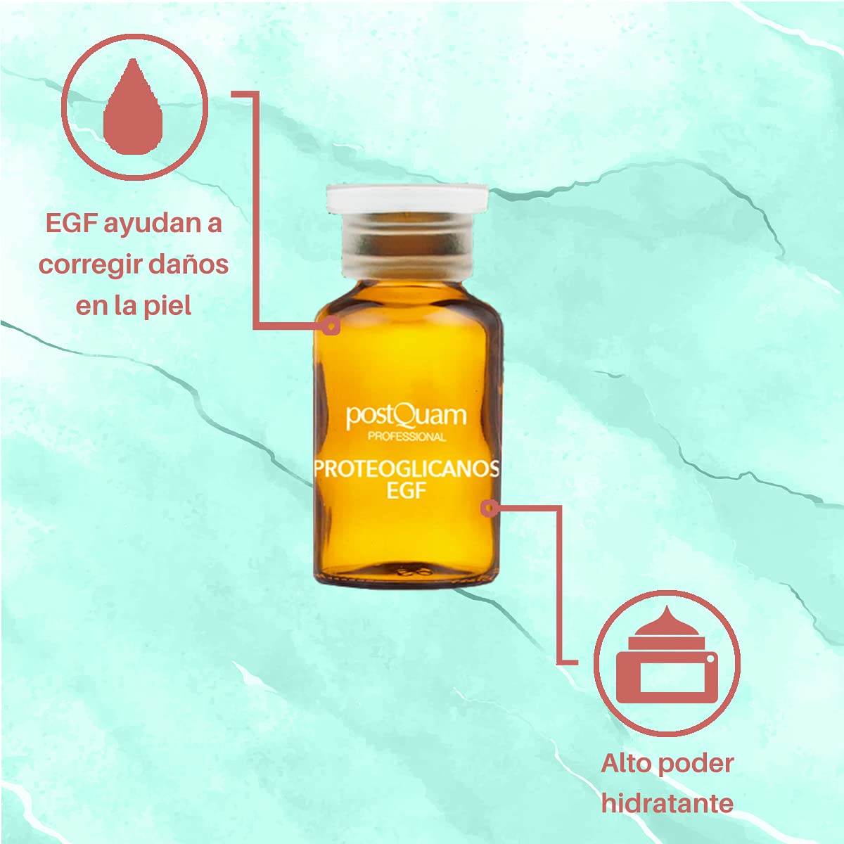 Postquam Proteoglicanos siero viso fiale 20 ml idratante