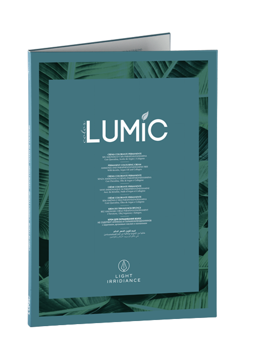Light Irridiance Lumic Carta Colori per Salone Professionale