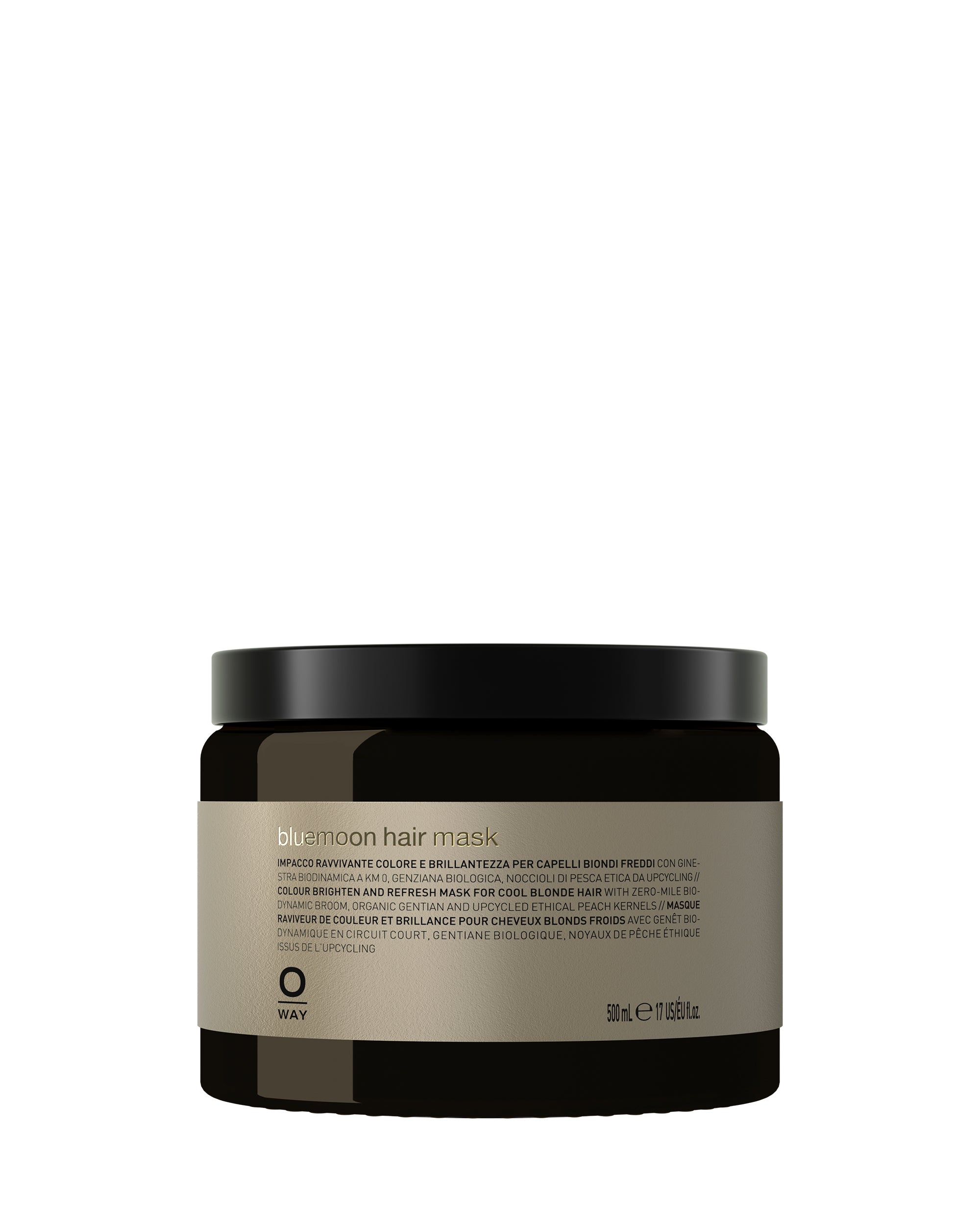 O-Way Bluemoon Hair Mask Maschera 500ml Biondo Freddo