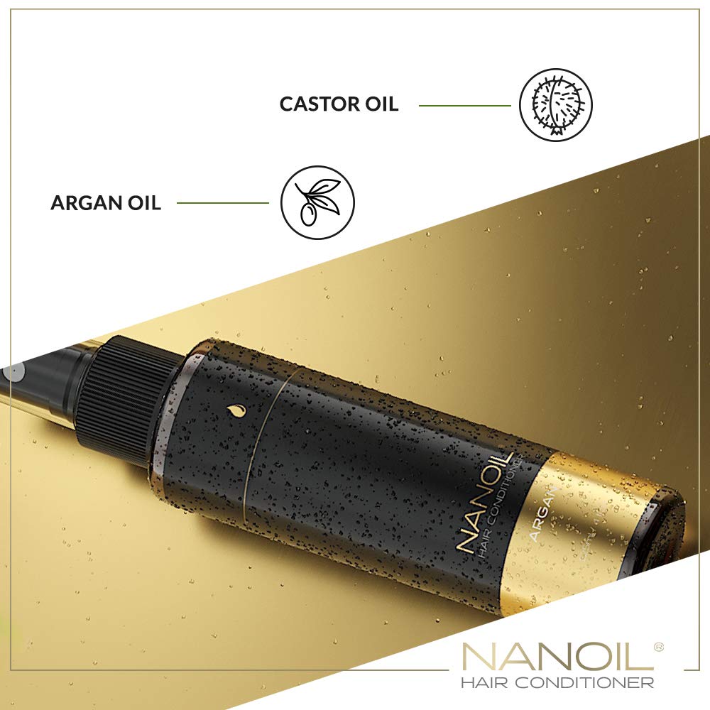 Nanoil Argan Hair Conditioner balsamo capelli bifase 125ml argan