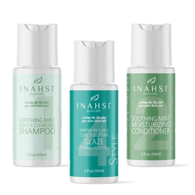 Inahsi Bundles Sample Pack kit capelli 2oz cassa 20 pezzi menta