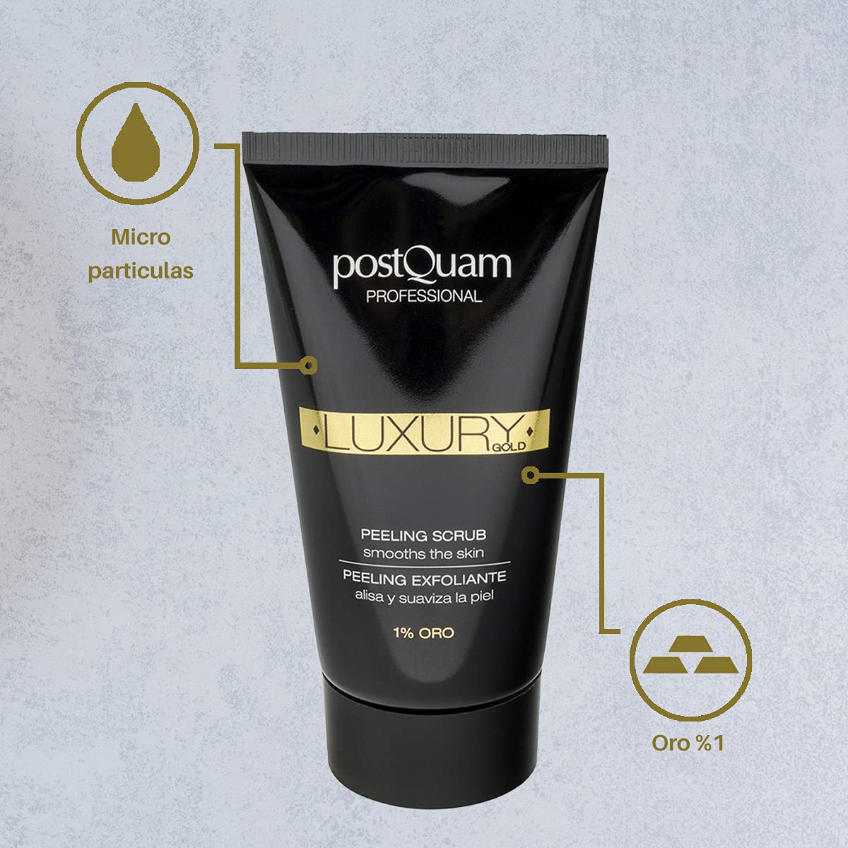 Postquam Luxury Gold peeling esfoliante viso oro 75ml
