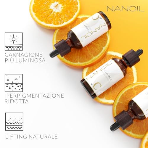 Nanoil Siero Viso Vitamina C Illuminante 50 ml