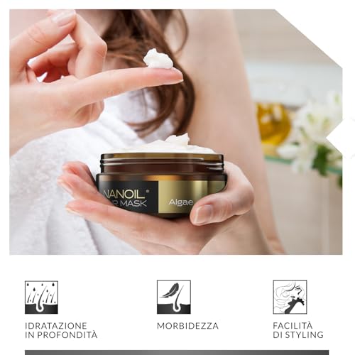 Nanoil Algae Hair Mask maschera capelli alghe 300 ml idratante