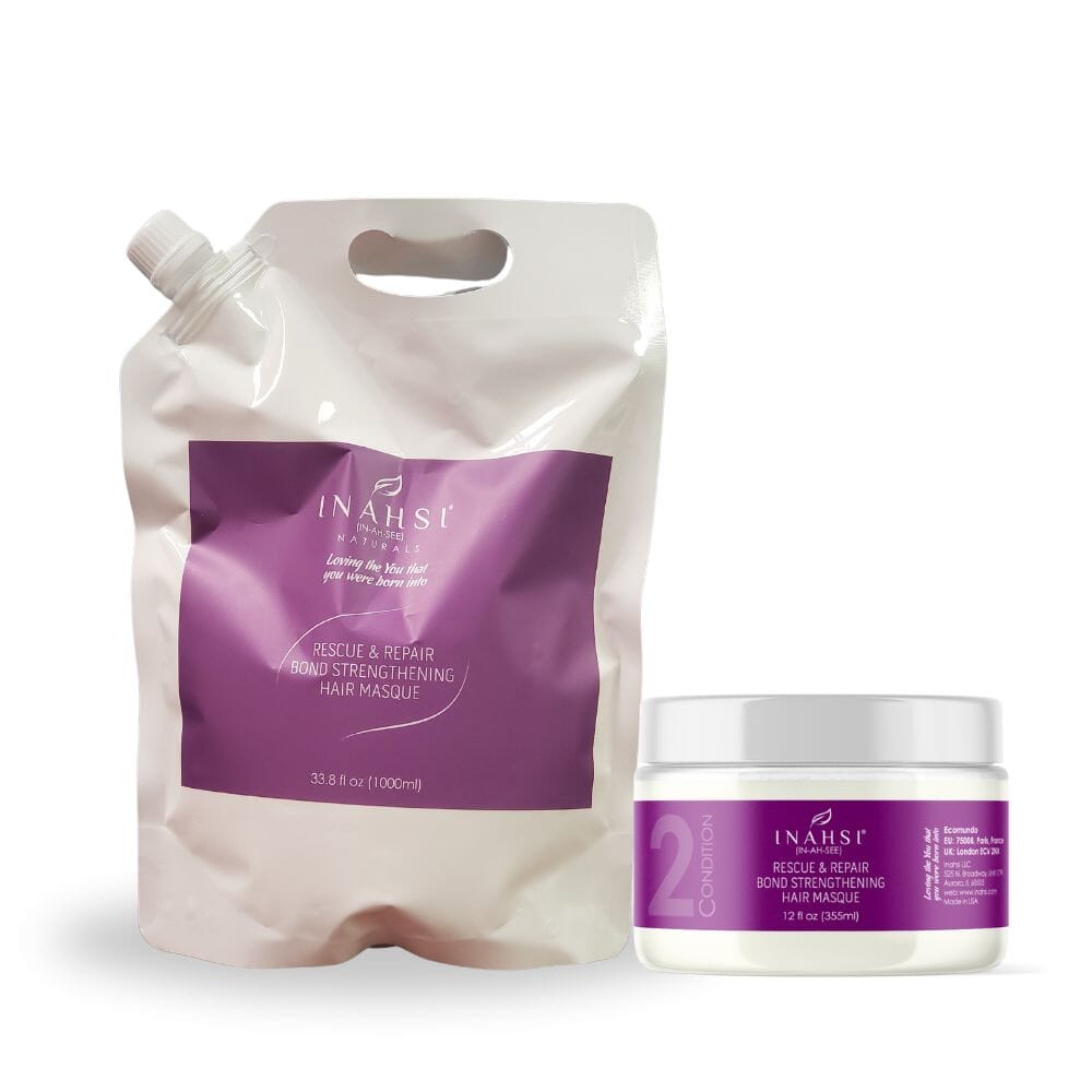 Inahsi Rescue & Repair maschera capelli 12 oz proteine