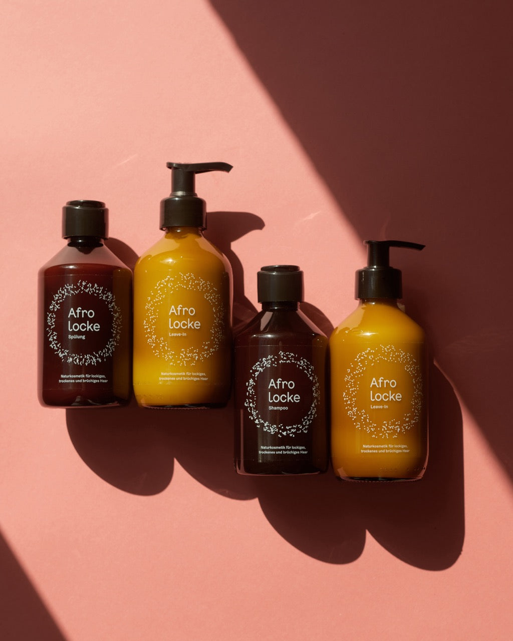 Afrolocke Super Essentials kit 2 leave-in shampoo balsamo