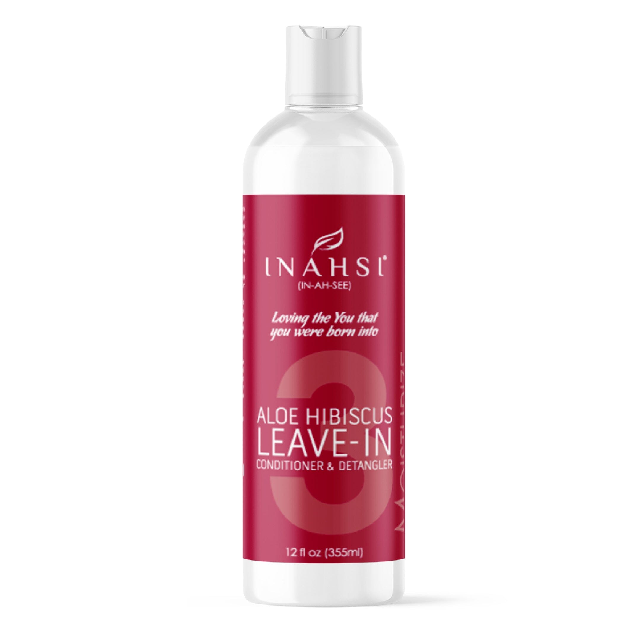Inahsi Aloe Hibiscus Leave-In Conditioner districante 12oz
