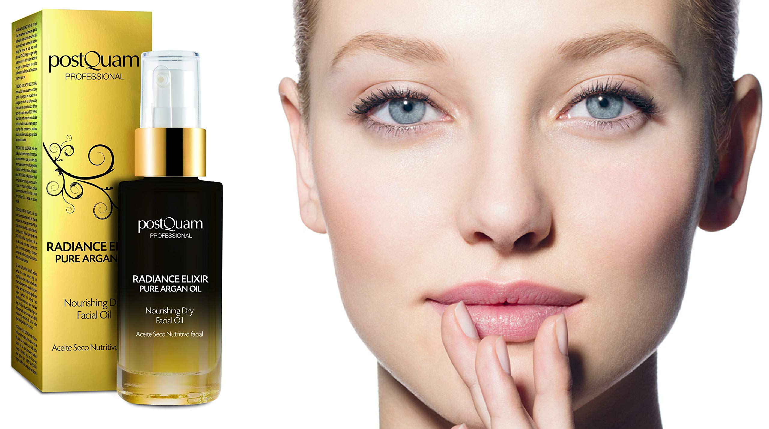Postquam Faciale olio viso argan 30 ml nutriente