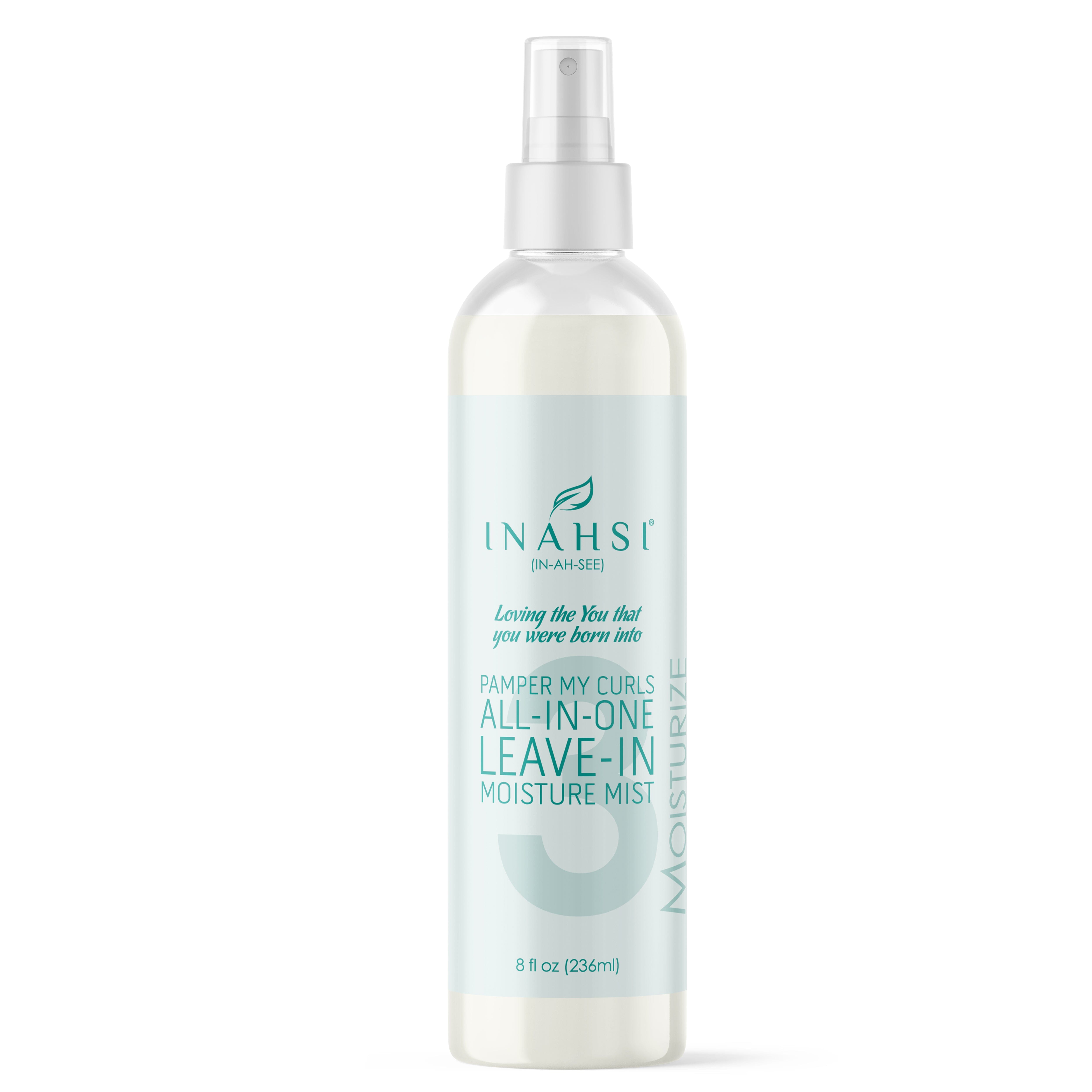 Inahsi Pamper My Curls Moisture Mist spray 8oz marshmallow