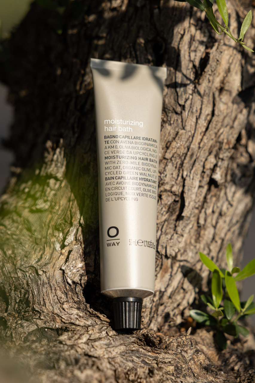 O-Way Hair Care moisturizing hair bath shampoo capelli secchi