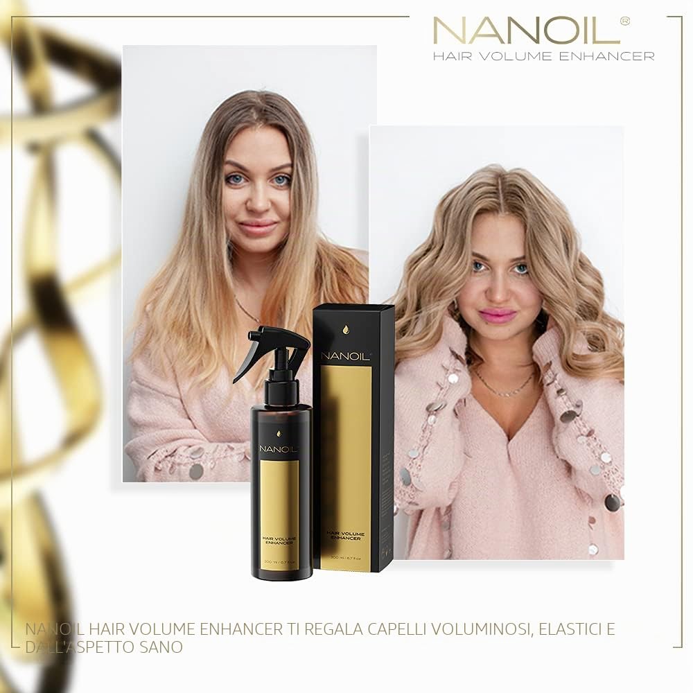 Nanoil Styling Spray Termoprotettore 200 ml proteine seta
