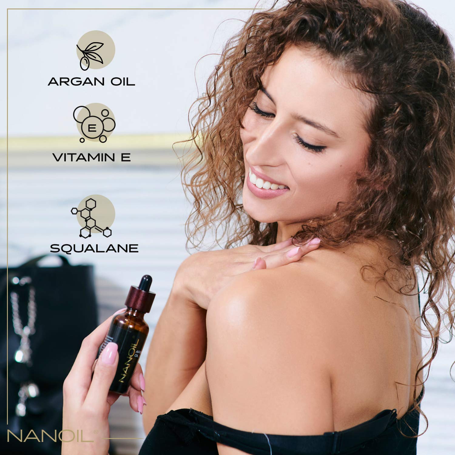 Nanoil Olii Olio Argan Viso Corpo Capelli 50 ml