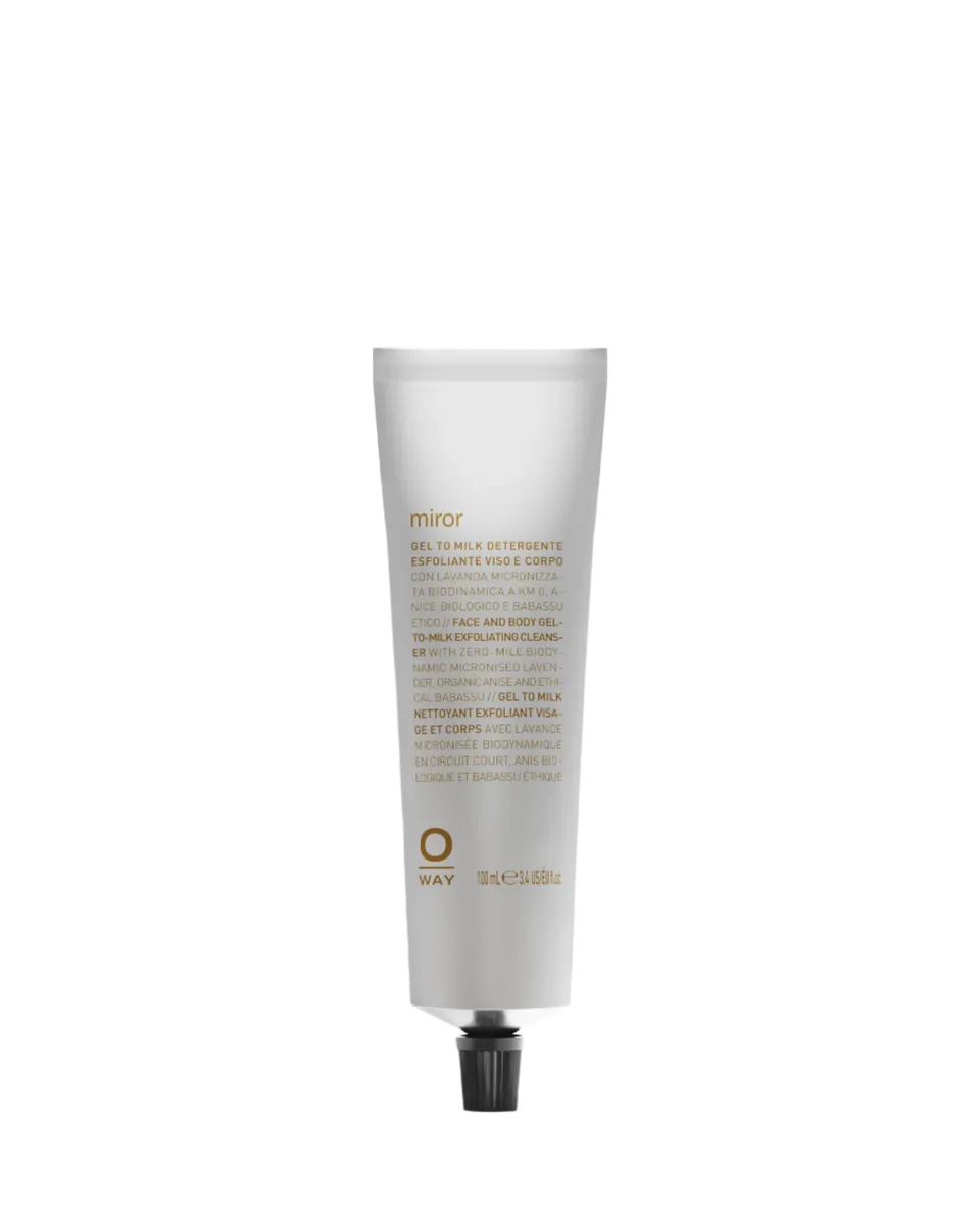 O-Way Artigiano Home Miror detergente esfoliante viso e corpo