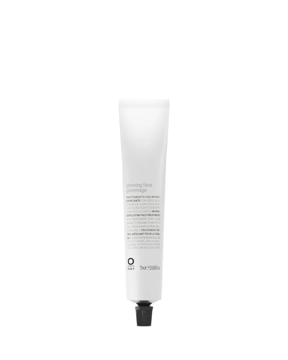 O-Way Skin Care Glowing Face Gommage viso illuminante