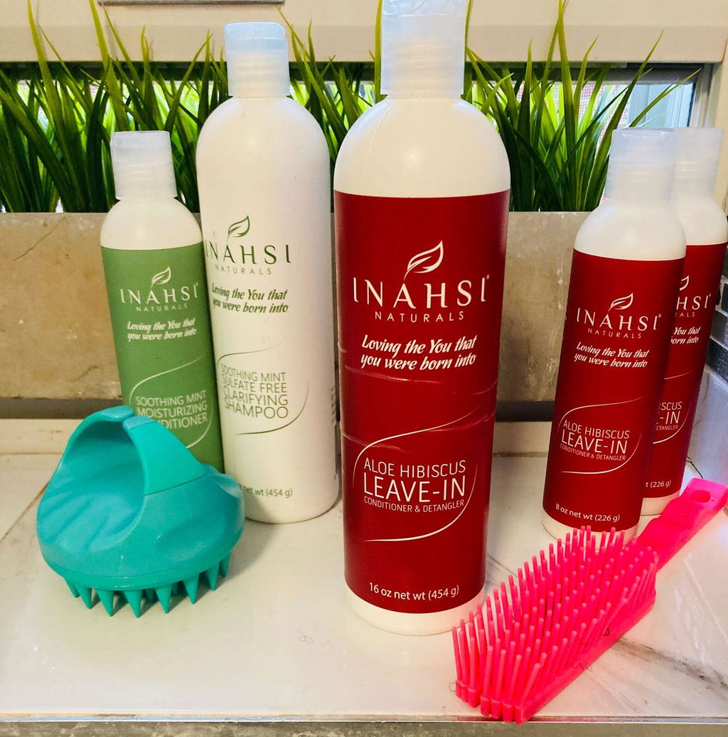Inahsi Aloe Hibiscus Balsamo Leave-In Districante 59 ml